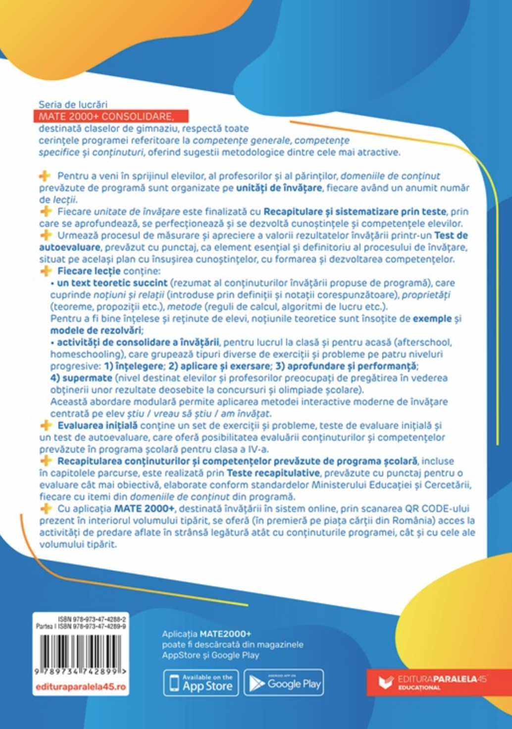Matematica. Consolidare clasa a V-a (Aritmetica, algebra, geometrie) - Partea I