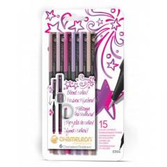 Set 6 markere - 6 Fineliners Chameleon