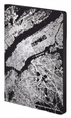 Carnet - Nightflight L Light - NYC Silber