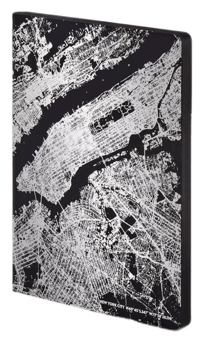 Carnet - Nightflight L Light - NYC Silber