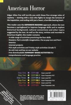  Reading & Training: American Horror. Five Terrifying Tales + audio CD thumbnail