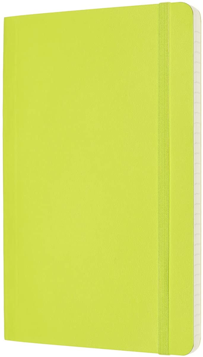 Carnet - Moleskine Classic - Large, Soft Cover, Ruled - Lemon Green