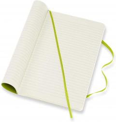 Carnet - Moleskine Classic - Large, Soft Cover, Ruled - Lemon Green thumbnail