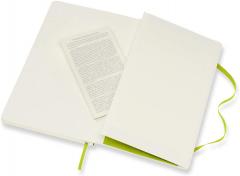 Carnet - Moleskine Classic - Large, Soft Cover, Ruled - Lemon Green thumbnail