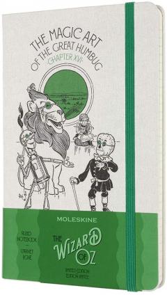 Carnet - Moleskine - Wizard of Oz Limited Edition Ruled Notebook - The Magic Art of the Great Humbug thumbnail