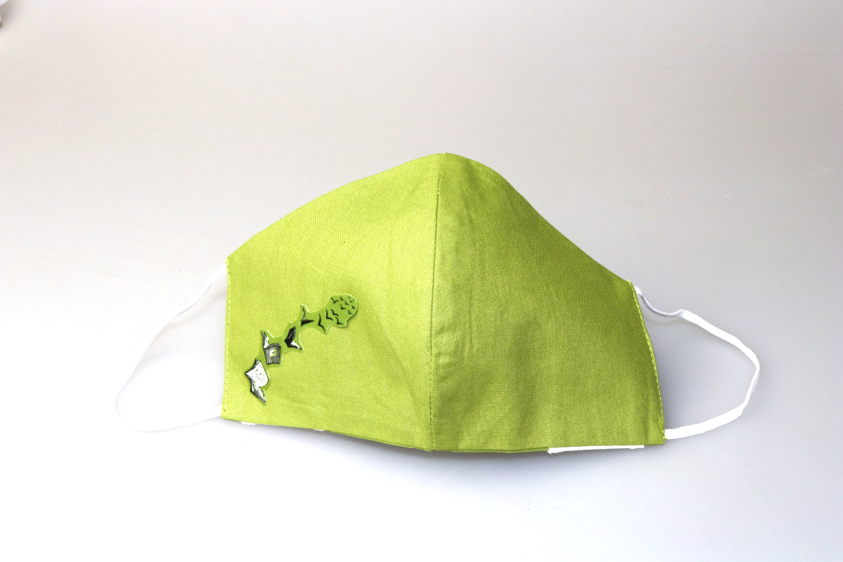 Masca de protectie faciala - verde - mai multe modele