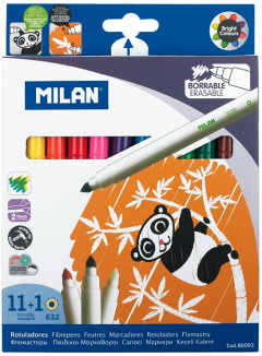 Set Carioci 11+1 cu functie de stergere - Milan