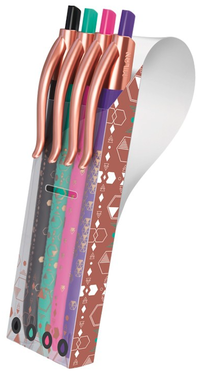 Set 4 pixuri - Copper Milan