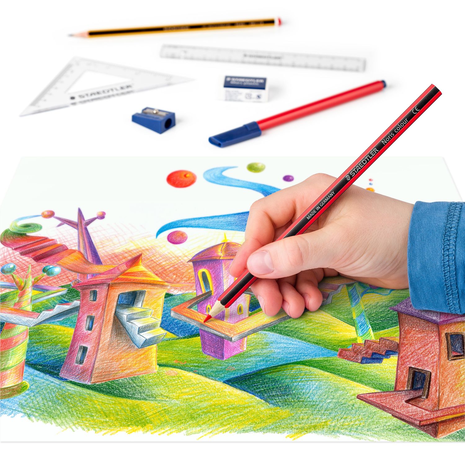 Set creioane si carioci - Noris - model 1