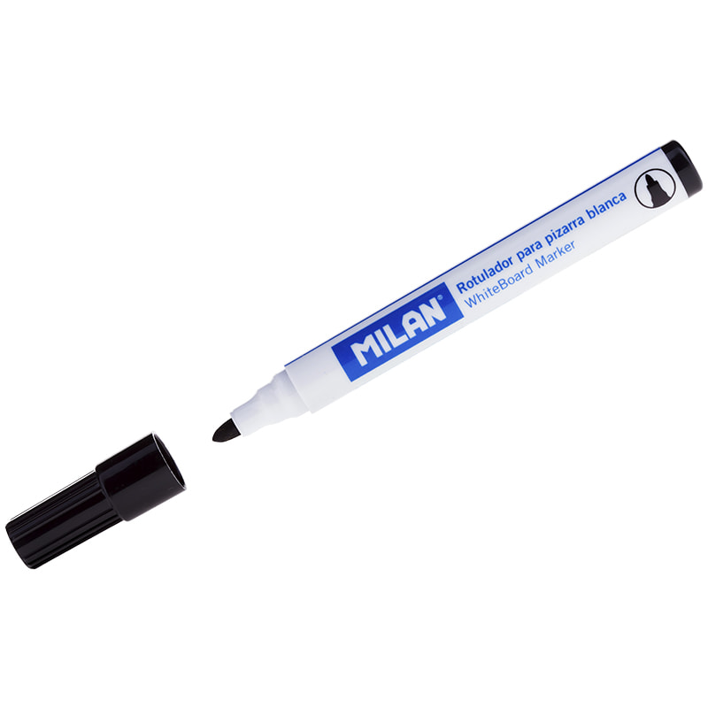 Marker pentru tabla magnetica - Milan - Negru