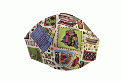 Masca de protectie faciala pentru adulti - ilustrata - mai multe modele thumbnail