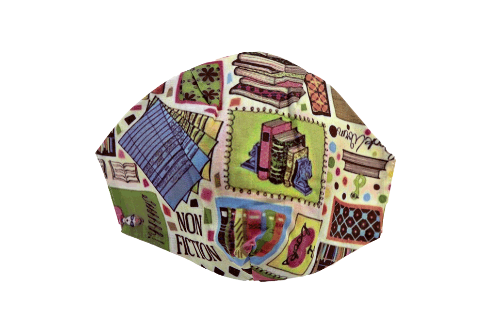 Masca de protectie faciala pentru adulti - ilustrata - mai multe modele