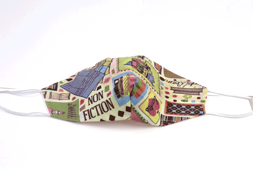 Masca de protectie faciala pentru adulti - ilustrata - mai multe modele