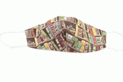 Masca de protectie faciala pentru adulti - ilustrata - mai multe modele