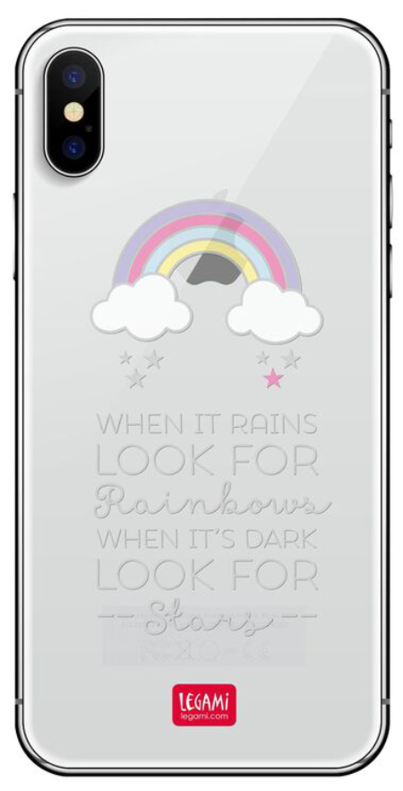 Husa iPhone X - Rainbow