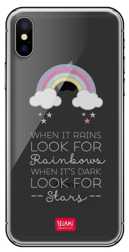 Husa iPhone X - Rainbow