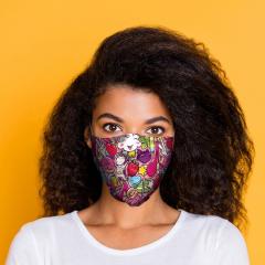 Masca de protectie faciala - Sweet Teen Unicorn Face Covering, large thumbnail