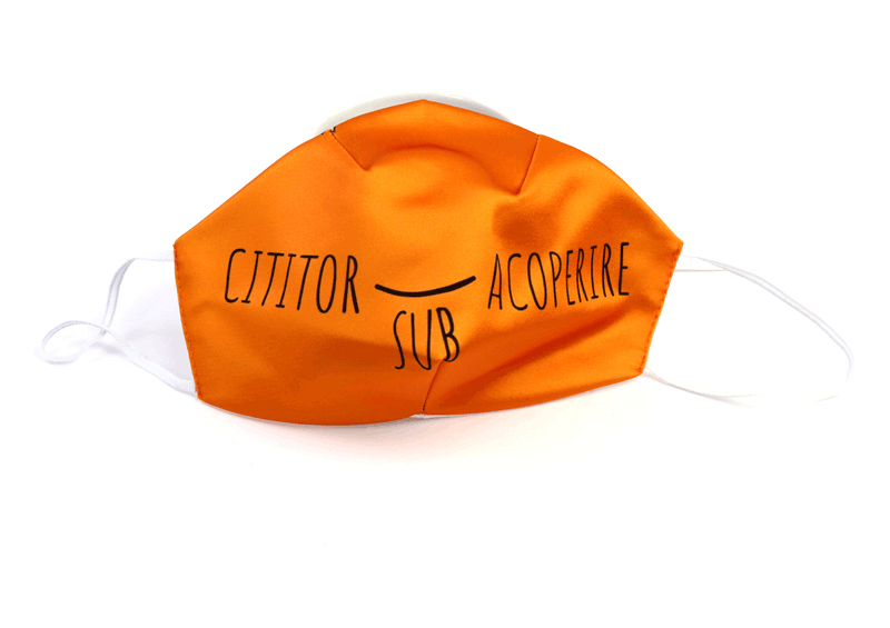 Masca faciala reutilizabila - Cititor sub acoperire