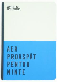 Carnet Aer proaspat pentru minte - Albastru