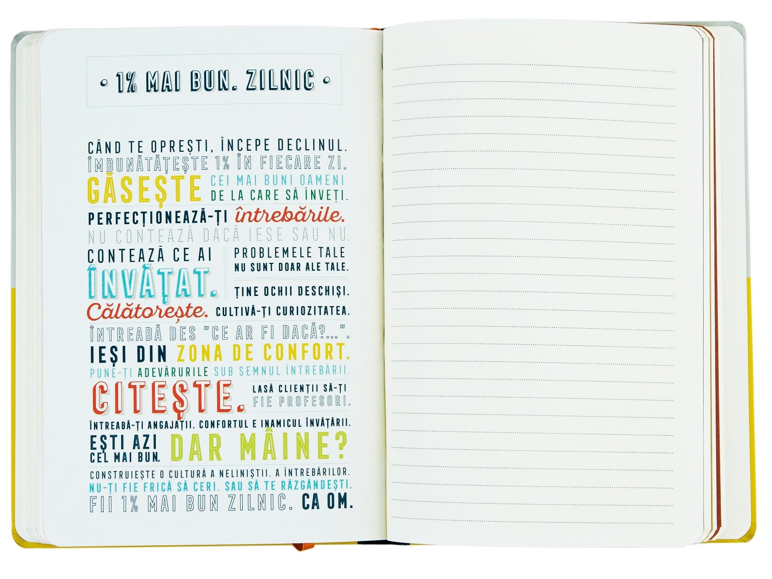 Carnet Aer proaspat pentru minte - Albastru