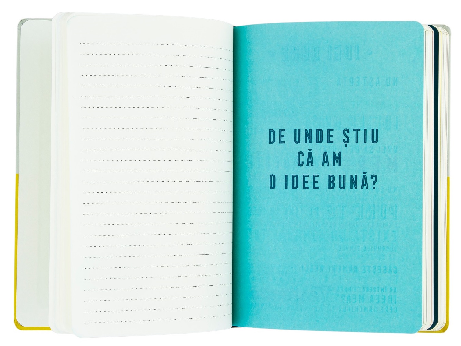 Carnet Aer proaspat pentru minte - Albastru