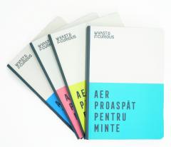 Carnet Aer proaspat pentru minte - Albastru thumbnail