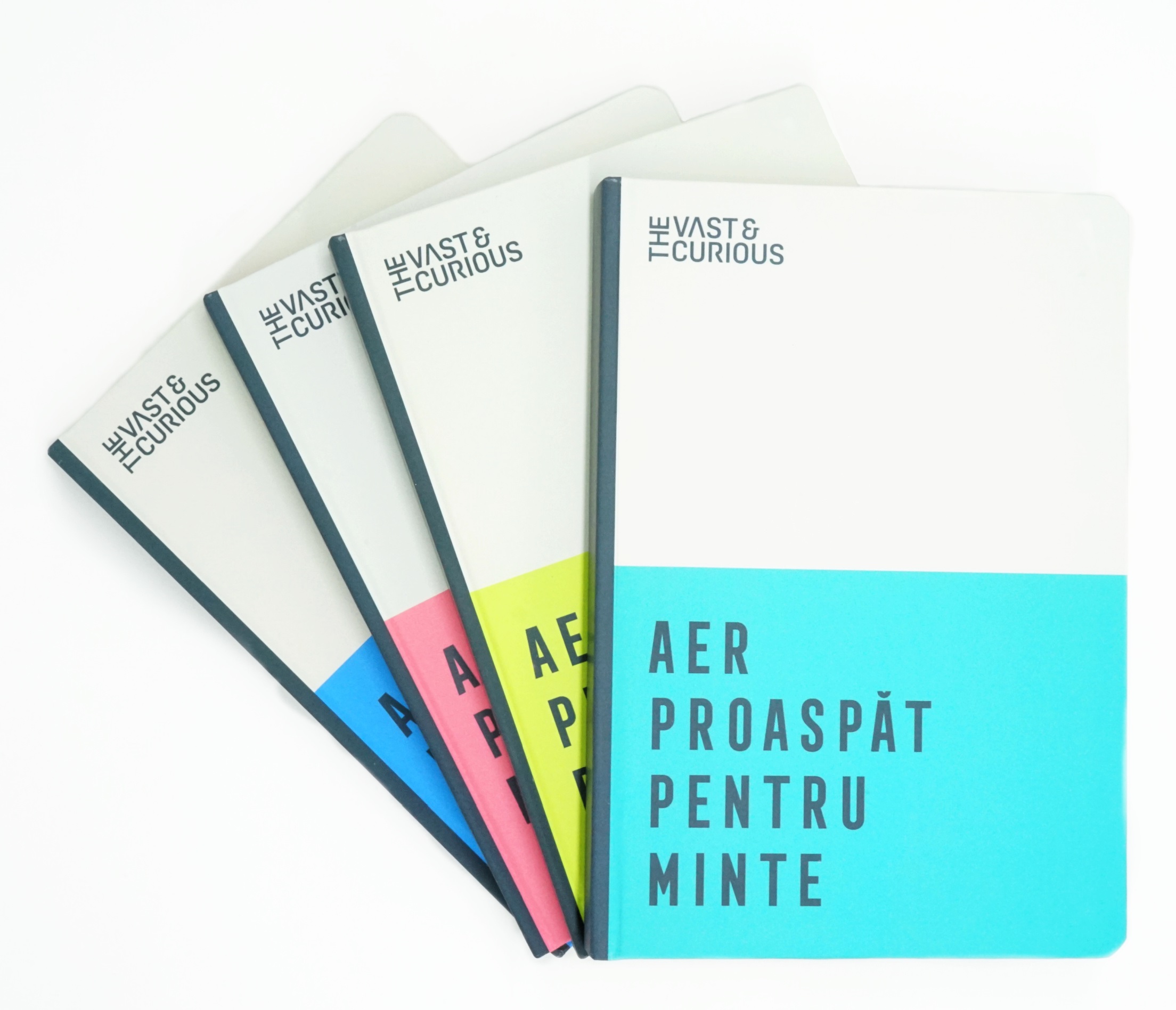 Carnet Aer proaspat pentru minte - Albastru