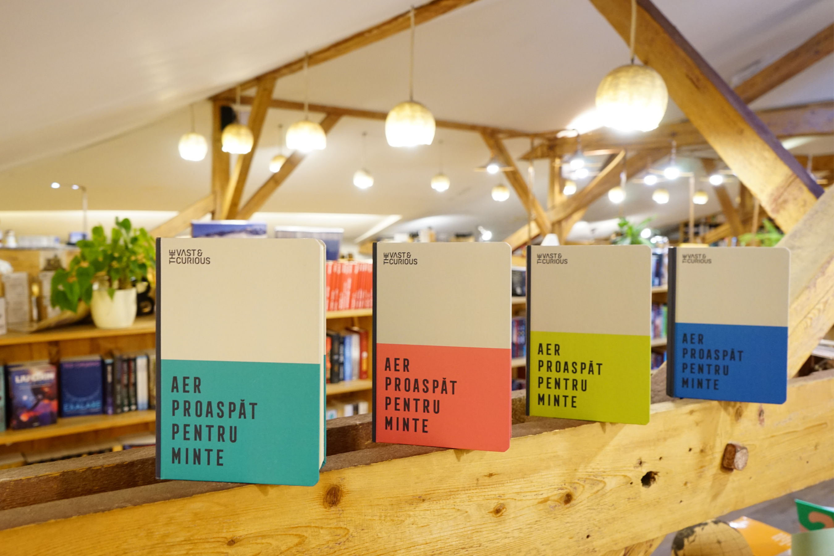 Carnet Aer proaspat pentru minte - Albastru